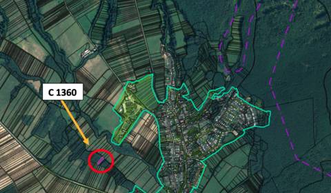 Lutila – 1.650 m2 POĽNOHOSPODÁRSKY POZEMOK v podiele 1/1