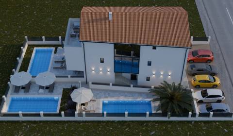 CHORVÁTSKO - Apartmány v malom bytovom dome - MANDRE, OSTROV PAG