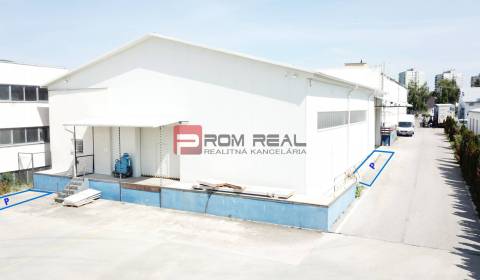 PRENÁJOM - zateplená skladová hala 547 m2, Modra