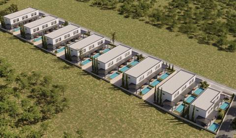 CHORVÁTSKO - Nový apartmánový komplex - MANDRE, ostrov PAG