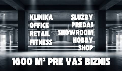 PREDAJ | Obchodný priestor FAMM | 1600 m² v centre kom. zóny Humenné