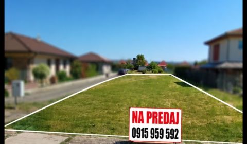 Stavebný pozemok na predaj – 1035 m², Ivanka pri Nitre | Vydané staveb