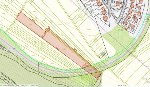 Investičný pozemok v intraviláne 9660 m2, Stará Turá