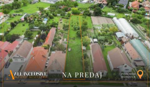 NA PREDAJ STAVEBNÝ POZEMOK - 1266 m², ROHOVCE