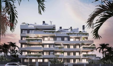 Moderné apartmány len 100 m od pláže v Estepone!