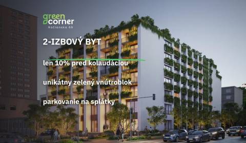 2 izbový byt 58m² | Greencorner | Bratislava-Nové mesto