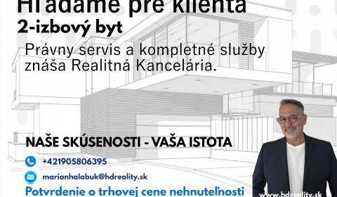 Kúpa, 2-izbový byt v Banskej Bystrici - lokalita Sásová