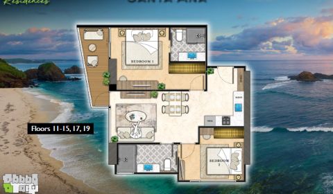 2 SPÁLŇOVÝ APARTMÁN B3 THE RIVIERA CALIFORNIA PATTAYA