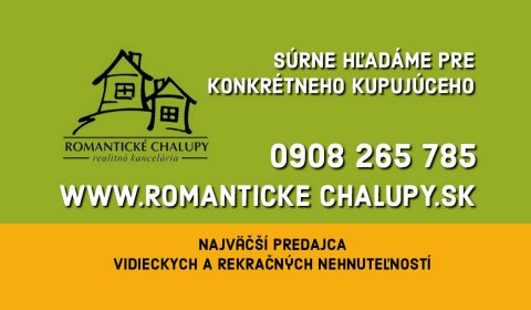 Kúpa chalupy v obci Krupina