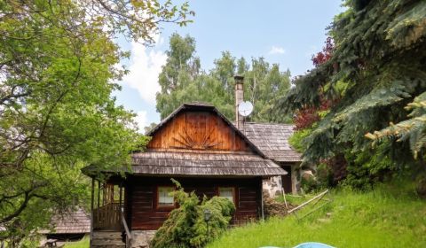 VÝRAZNE ZNÍŽENÁ CENA! Útulná chalupa v prekrásnom prostredí lazov