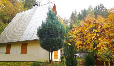 Podkrovná chata v objatí lesa