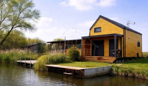 Moderná chata na brehu jazera- rybolov, relax a pohodlie, Jakubov, okr