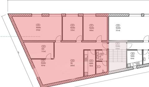 122 m2 kancelárske priestory s vyhradeným parkovaním pre min.5 áut