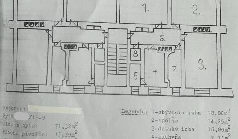3izb byt-Považská Bystrica -Tatranská