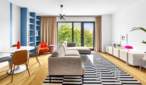 Luxusný, dizajnový 2i byt 55m2, s terasou, klímou a parkovaním, BÔRIK