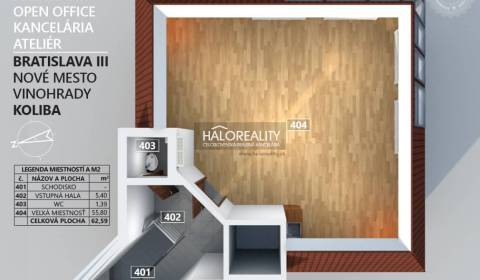 Prenájom, kancelársky priestor Bratislava Nové Mesto...