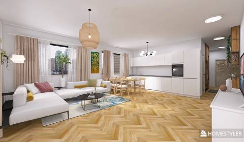 Priestranný 3 izbový byt, 2xbalkón, ktorý môže vyzerať moderne RUŽINOV