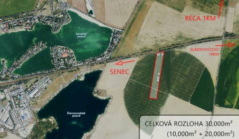 Orná pôda na predaj - skvelá investičná príležitosť pri jazere Guláška