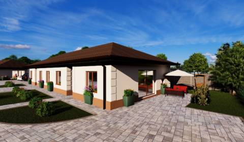 * novostavba moderného 3i domu, Vlčany, centrum