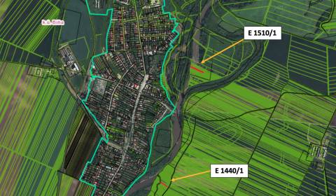 Bíňa – 150 m2 POZEMKY v pozemkových úpravách