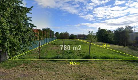 Stavebný pozemok 780 m² – Brunovce, okres Nové Mesto nad Váhom