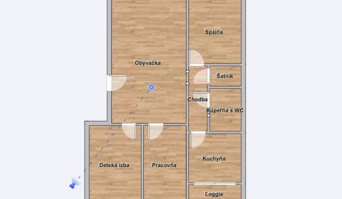 PRIPRAVUJEME | PREDAJ 4 izbový byt s loggiou, Budatínska ul. Petržalka