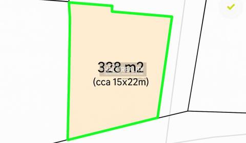 Predaj, pozemok pre rodinný dom   328 m2 Sládkovičovo