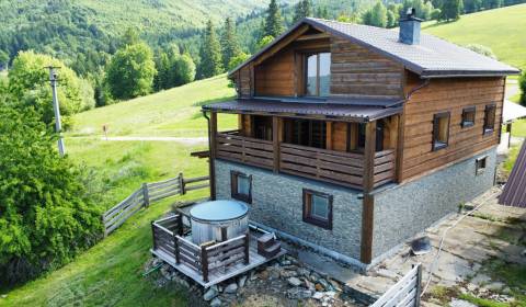 PRIESTRANNÝ DREVODOM S NÁDHERNÝM VÝHĽADOM, ĽUBIETOVÁ,  POZEMOK 2781 M2