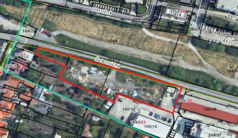 Predaj pozemok vhodný na bytovú výstavbu – Stupava, Železničná ul.