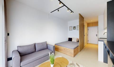 Kysucká - pekný 1 izbový byt 21 m2 +  loggia 3 m2 po komplet. rekonšt.