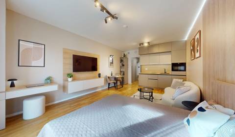 DIZAJNOVÝ 1 IZBOVÝ BYT V DOWNTOWNE S BALKÓNOM A PIVNICOU (40 m2)