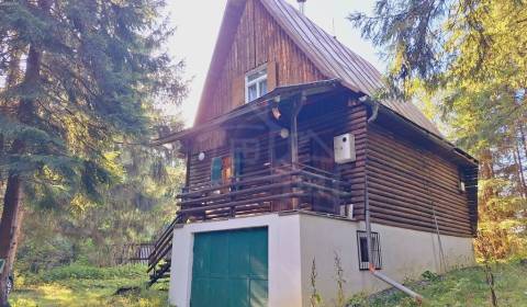 Útulná chata v tichom lesíku pri obci Olešná