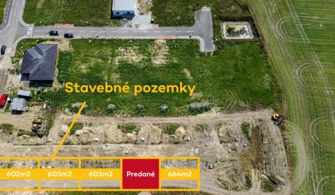 Posledné 2 pozemky | 600 m² s projektom na 4-izbový dom