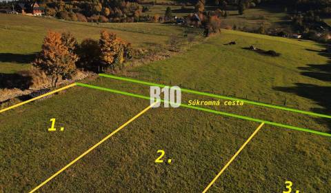VOĽNÉ  2 zo 4 - Slnečné pozemky Petrovice-Setechov