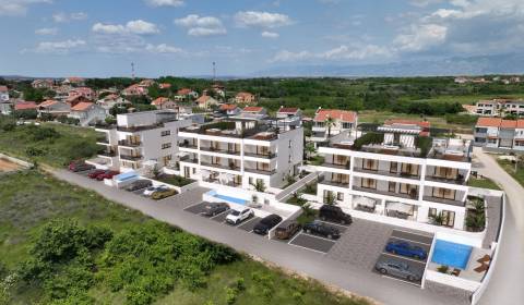 CHORVÁTSKO - Apartmánová rezidencia s bazénom (E) - PRIVLAKA, ZADAR