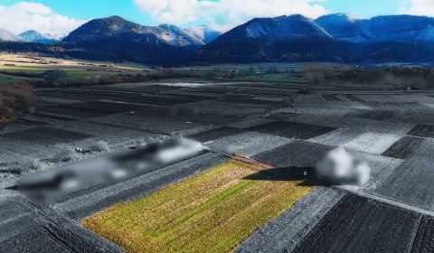Exkluzívne na predaj stavebný pozemok 1008 m2, Ďurčiná pri Rajci
