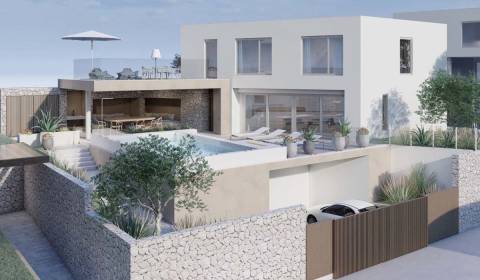 NA PREDAJ vkusná novo postavená vila / 200 m² / na ostrove BRAČ 