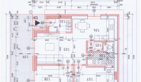 Starší rodinný dom s projektom, moderný 3izb. dom, terasa, Pšeničná ul