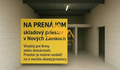 Prenajmem skladové priestory v Nových Zámkoch
