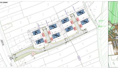 Stavebný pozemok pre rodinné domy v obci Veľké Úľany