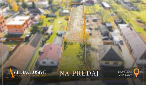 NA PREDAJ STAVEBNÝ POZEMOK (1383 m²), VYDRANY