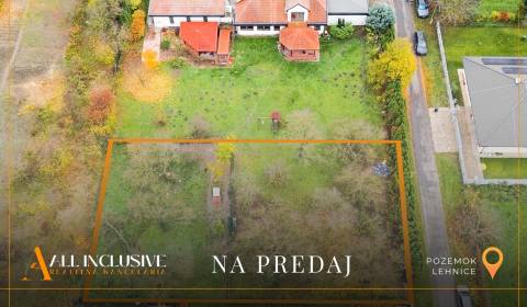 NA PREDAJ STAVEBNÝ POZEMOK (1684 m²),LEHNICE – KOLÓNIA
