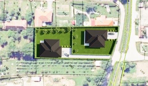 Na predaj stavebný pozemok s rozlohou 1827 m2 Solčianky