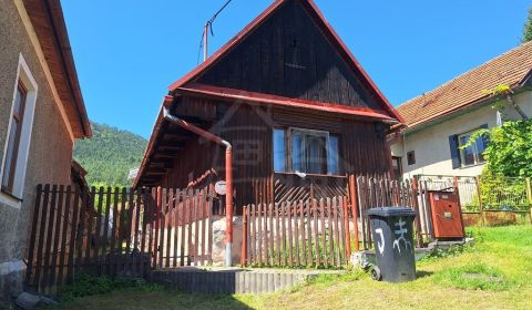 Dom v kúpeľnej obci Lúčky obklopenej Chočskými vrchmi + vizualizácia