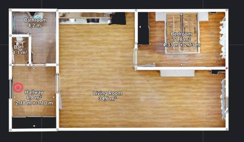 REZERVOVANÉ  Na predaj bezbariérový 2-izbový byt v Holíči.