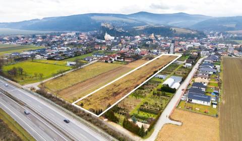 Na predaj investičný pozemok na výstavbu rodinných domov, Beckov