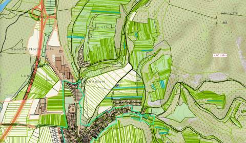 Pozemky na predaj, 33956 m2 v 1/1, Lúka - NMnV