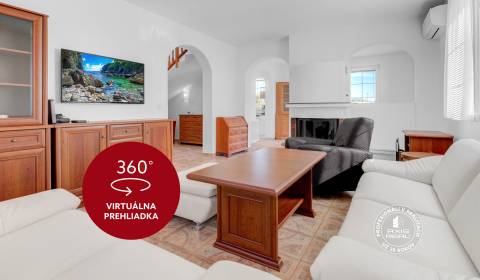 Dvojpodlažný 4i dom, garáž, altánok, veľký pozemok 1436 m2