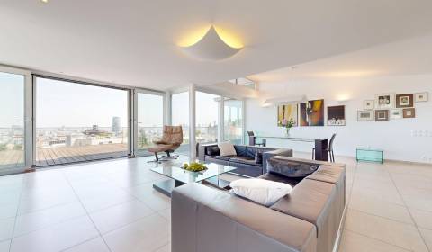 Exkluzívny byt pod Slavínom s terasou a výhľadom na Bratislavu