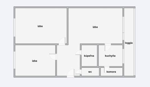 I Predaj 3i byt, Podunajské Biskupice